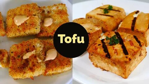 Crispy Baked Tofu Nuggets / Grilled Tofu Recipe / Tofu Recip