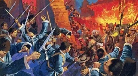 Boxer Rebellion Military history, Boxer rebellion, History w