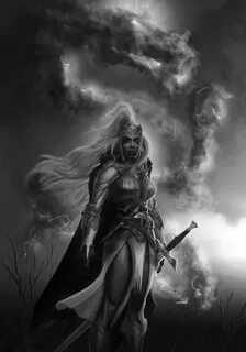 Knight Best fantasy series, Warrior woman, Dark fantasy