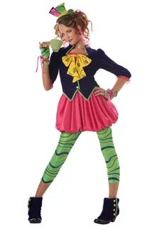 Tween Miss Mad Hatter Costume - Halloween Costume Ideas 2022