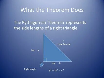 The Pythagorean Theorem - ppt video online download