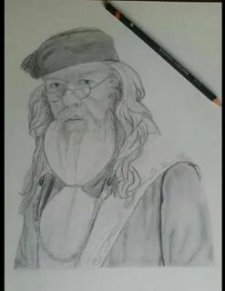 Professor Dumbledore pencil drawing Harry potter drawings, H