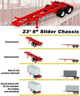 20 Foot Slider Container Chassis - ChassisKing.com
