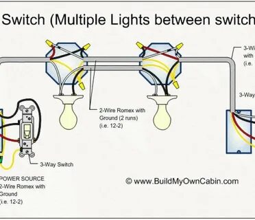 3 Way Light Switch Wiring Diagram Multiple Lights - Collecti