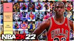 RANKING THE BEST PLAYERS IN NBA 2K22 MyTEAM!! (Tier List Oct