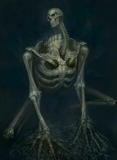 Pin by Apolonia Tijerina on skulls Dark fantasy art, Monster