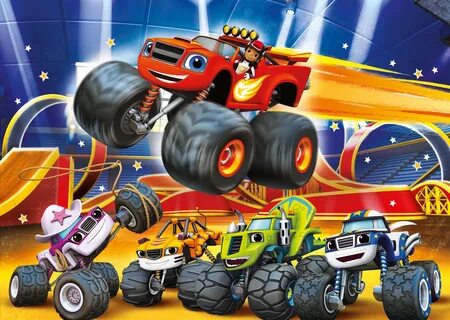 Blaze and the Monster Machines - 2x20 pcs - SuperColor - Cle