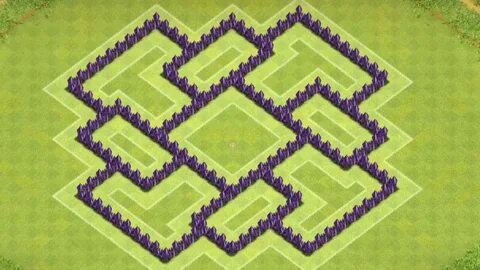 clash of clan how to make best base th #7 - YouTube