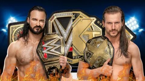 WWE Champion Vs Champion Match - Drew McIntyre Vs Adam Cole 