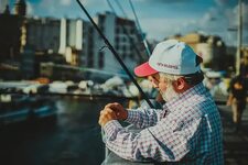 480x800px free download HD wallpaper: man fishing during day