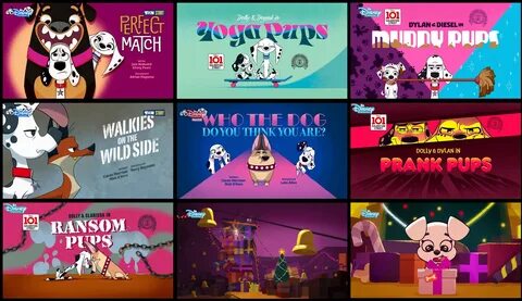 ArtStation - Title cards and backgrounds for Disney Channel'