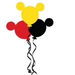 mickeymouse balloons mickey disney sticker by @rachel2274