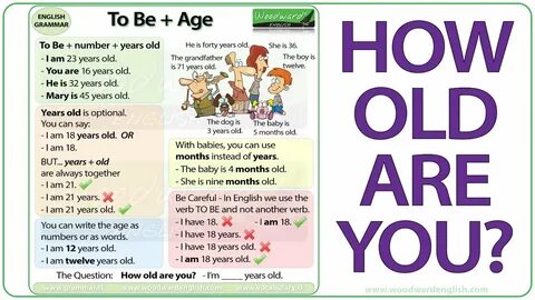 How old are you? - To Be + Age - YouTube