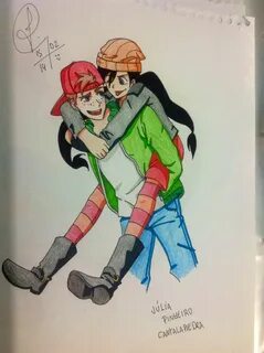 TJ and Spinelli - Recess by Jujubesca on DeviantArt Recess c