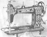Damascus Grand sewing machine Sewing machine, Vintage sewing