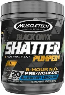 Купить MuscleTech SHATTER PUMPED 8 Black Onyx Pre Workout на