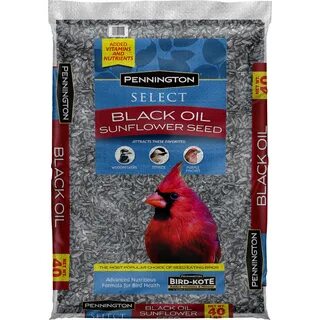 Wild Bird Seed Feed Black Oil Sunflower Seed 40 Lbs Vitamin 