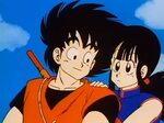 Goku and Chi-Chi (Dragon Ball) (c) Toei Animation, Funimatio