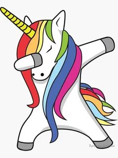 Unicorn Funny Rainbow - Фото база