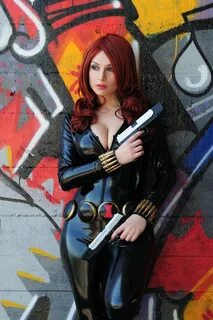 Interesting Green: Cosplay Black Widow Avengers