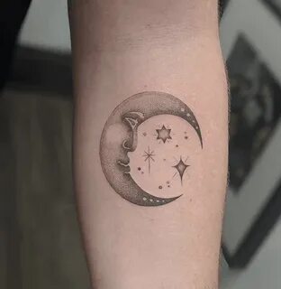 Inviting Moon Tattoo Design Ideas For Women