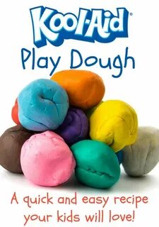 Kool Aid Play Dough Recipe - Thrifty Nifty Mommy Homemade pl