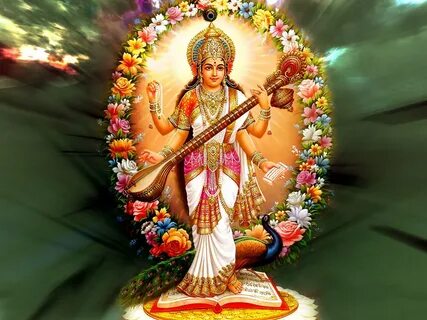 Goddess Saraswati Wallpapers and Pictures Download
