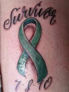 2/1984 Cancer ribbon tattoos, Cancer tattoos, Ribbon tattoos