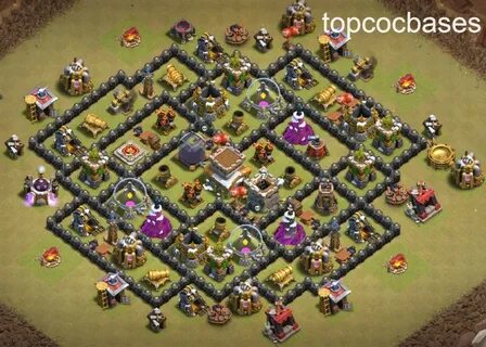 Top 10+ Town Hall 8 (Th8) War Bases 2020 - Top COC Bases