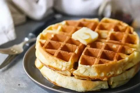 Best homemade waffle recipe I've ever tried! Soft & fluffy o