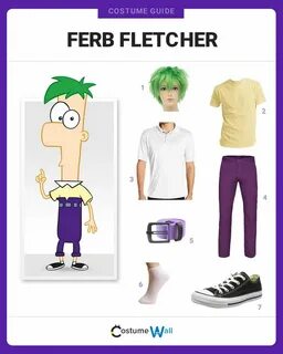 Dress Like Ferb Fletcher Phineas and ferb costume, Halloween