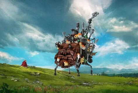 Howl's Moving Castle Inspired by Studio Ghibli's movie "Ho. 