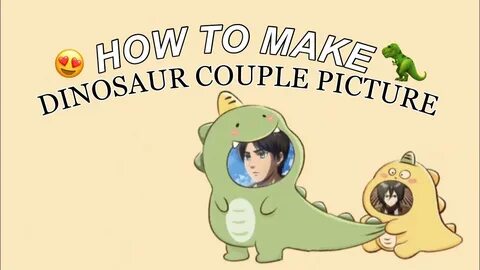 The Best 27 Cute Dino Couple Profile Picture - Commassa Wall