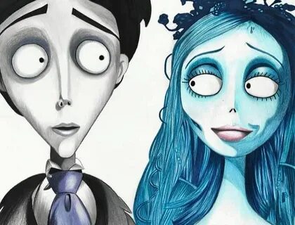 Corpse Bride Drawing Corpse bride art, Tim burton drawings, 