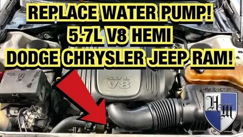 STEP BY STEP HOW TO REPLACE WATER PUMP IN DODGE CHARG CHRYSL