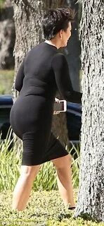 Kris Jenner jogs in stilettos keeping mum on Rob Kardashian 