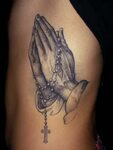 Hand tattoo with cross. Cross hand to decorate you body beau