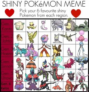 Shiny pokemon Memes