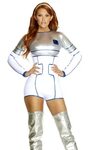 Robotic Sexy Movie Character Costume
