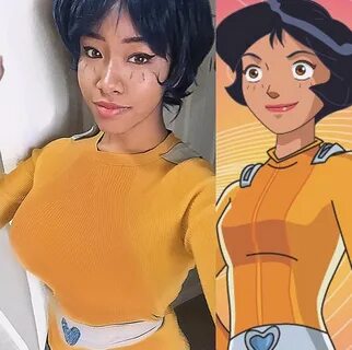 Totally spies Cosplay characters, Black girl cosplay, Hallow