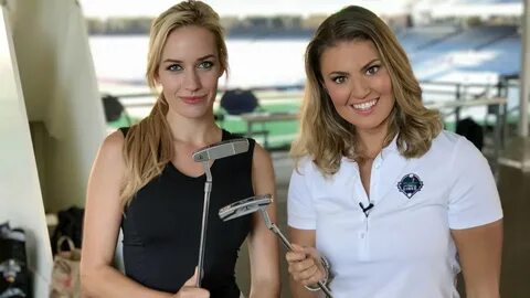 Paige Spiranac & Amanda Balionis Putting Challenge at Petco 