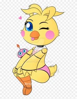 28 Collection Of Chica Drawing Cute - Toy Chica Drawing Cute