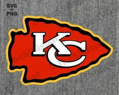 Kansas City Chiefs Arrowhead Logo - SVG Graphic & Cut File