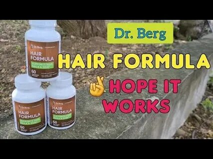 Dr. Berg Hair Formula - Real Buyer first time use - YouTube
