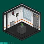 Pixilart - SCP-003 in a Containment Room by SCPpixel