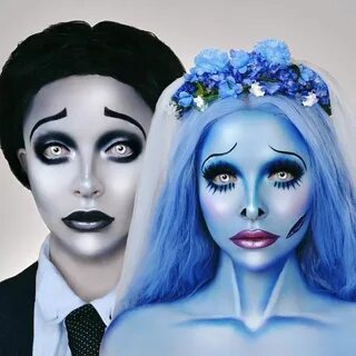 Emily Corpse Bride Makeup Tutorial - tutorialcomp