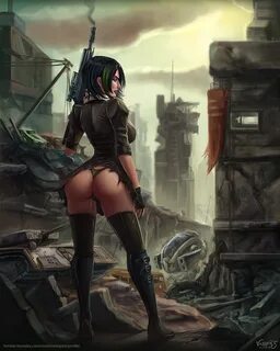 Art post Apocalypse - 124/287 - Hentai Image