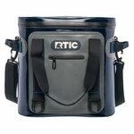 RTIC Soft Cooler 20, Insulated Bag, Leak Proof Zipper, Keeps