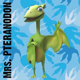 Dinosaur Train on Twitter: "MEET MRS. PTERANODON! Mrs. Ptera
