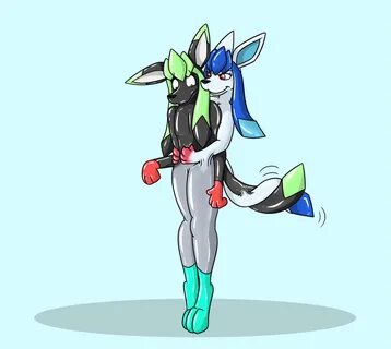 Glaceon Merging by fox0808 -- Fur Affinity dot net